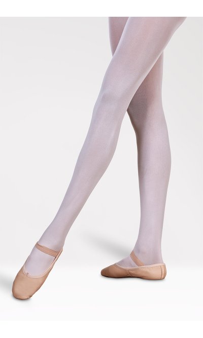 Pink Leather Demi-Pointe