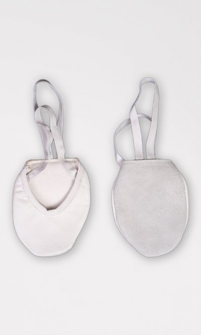 Mezza Scarpa da Ritmica in Pelle Bianca