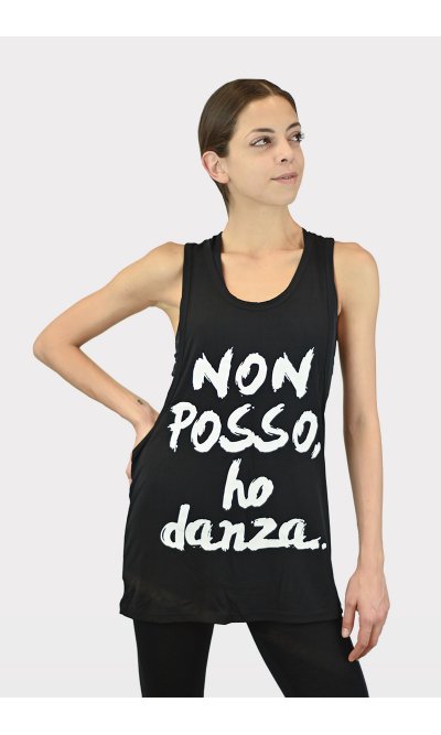 Canotta Tank Tabu Black Logo