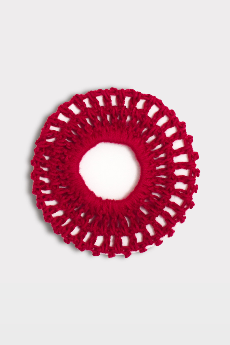 Coprichignon in Lana Bordeaux