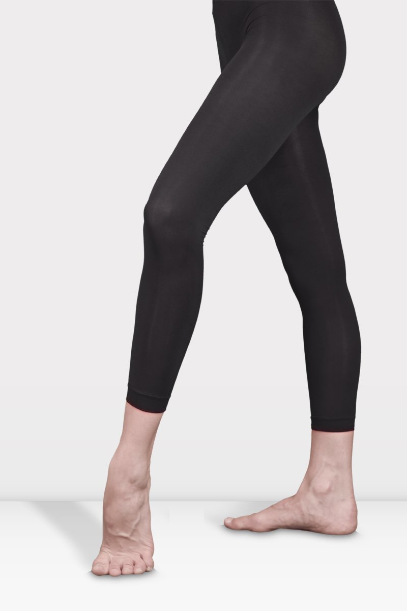 Black Lycra Footless Tights