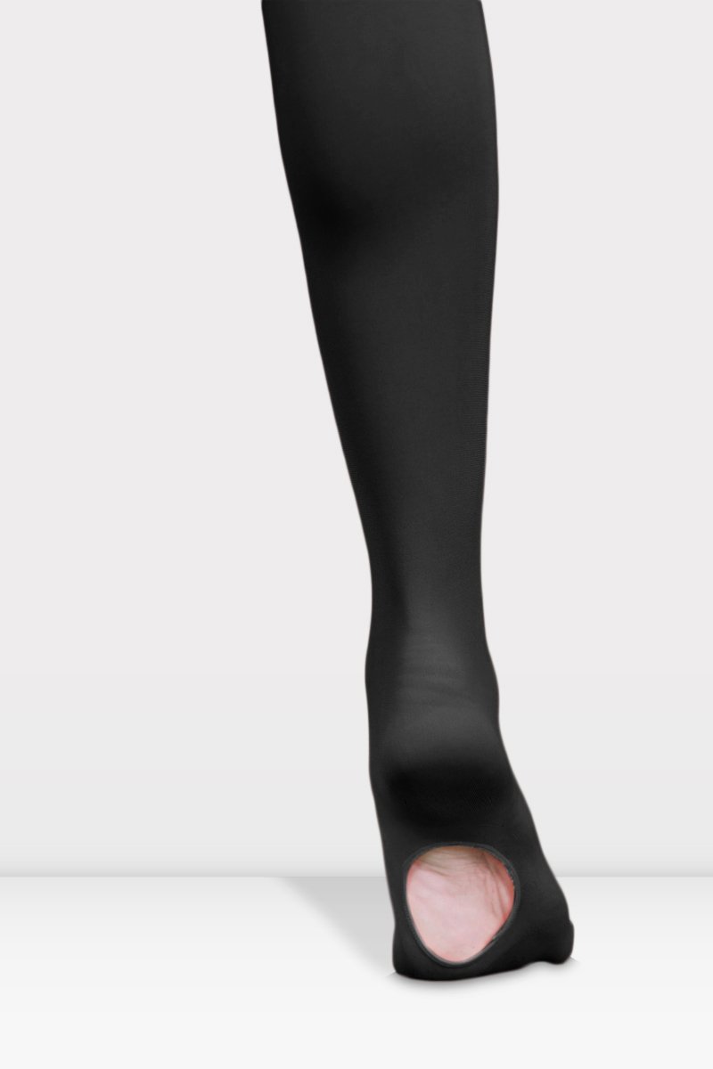 Black Microfibre Convertible Tights