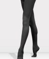 Black Microfibre Convertible Tights