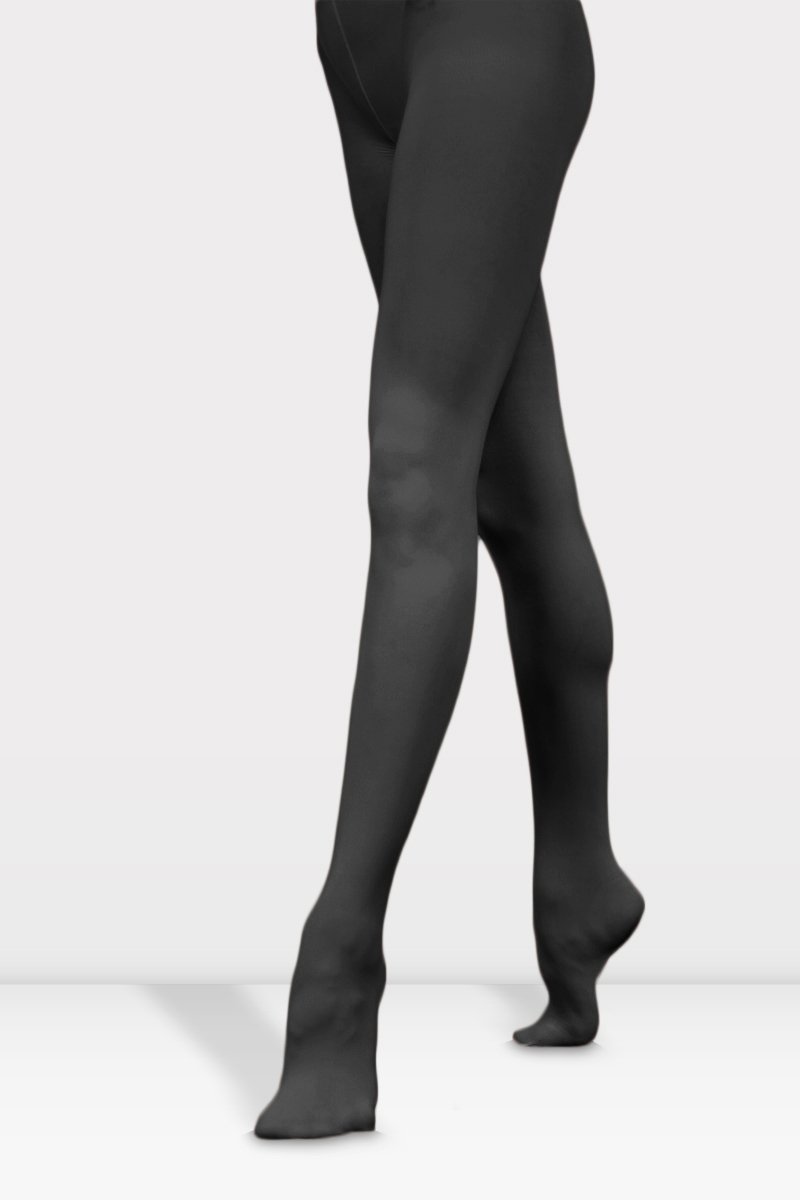 Black Microfibre Convertible Tights