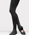 Black Microfibre Convertible Tights