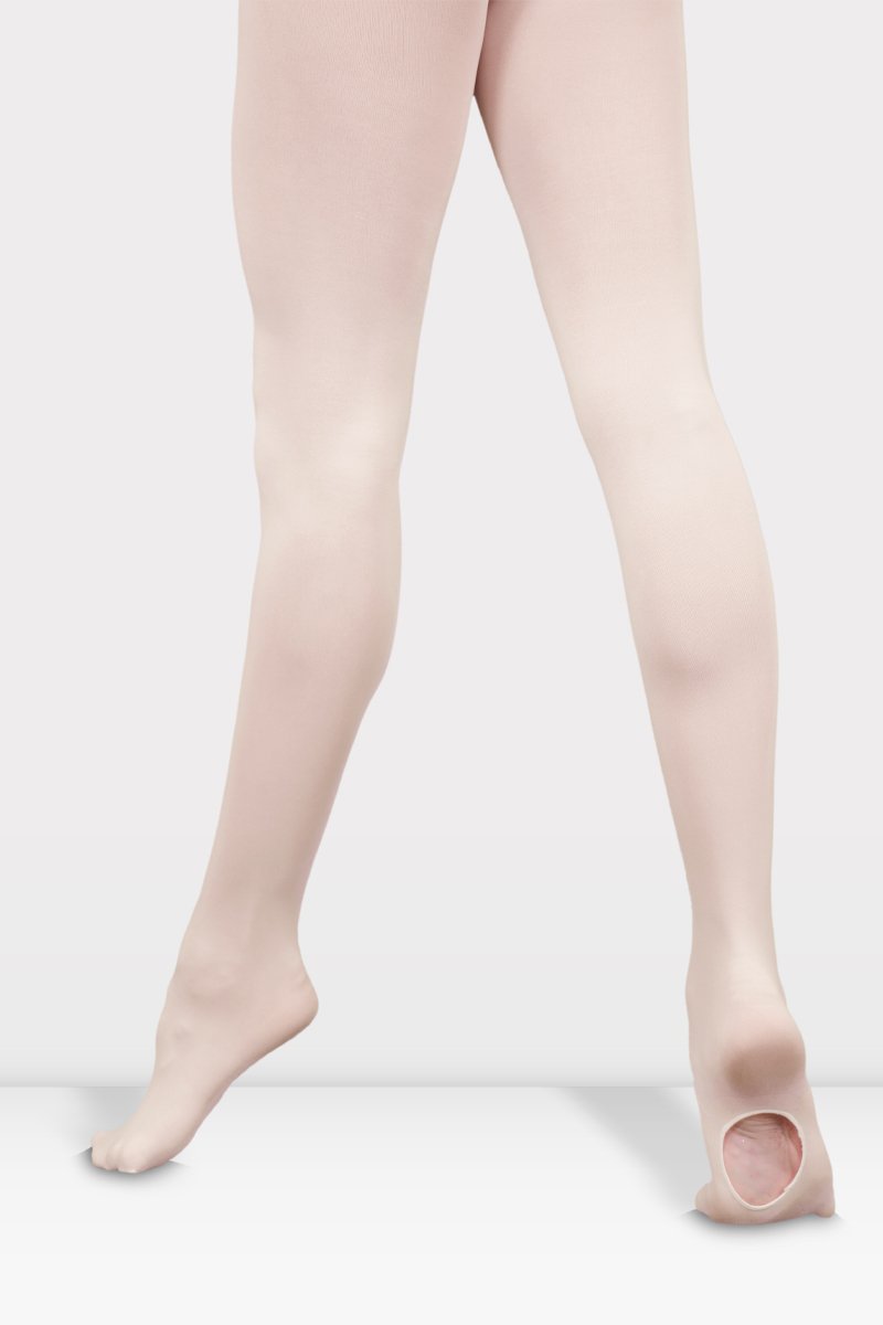 Pink Microfibre Convertible Tights