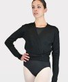 Black Wool Short Jumper