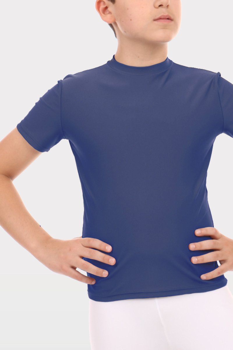 Maglia con Manica Corta e Pistagna da Uomo