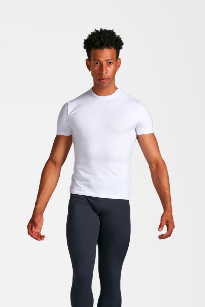 Maglia con Manica Corta e Pistagna da Uomo