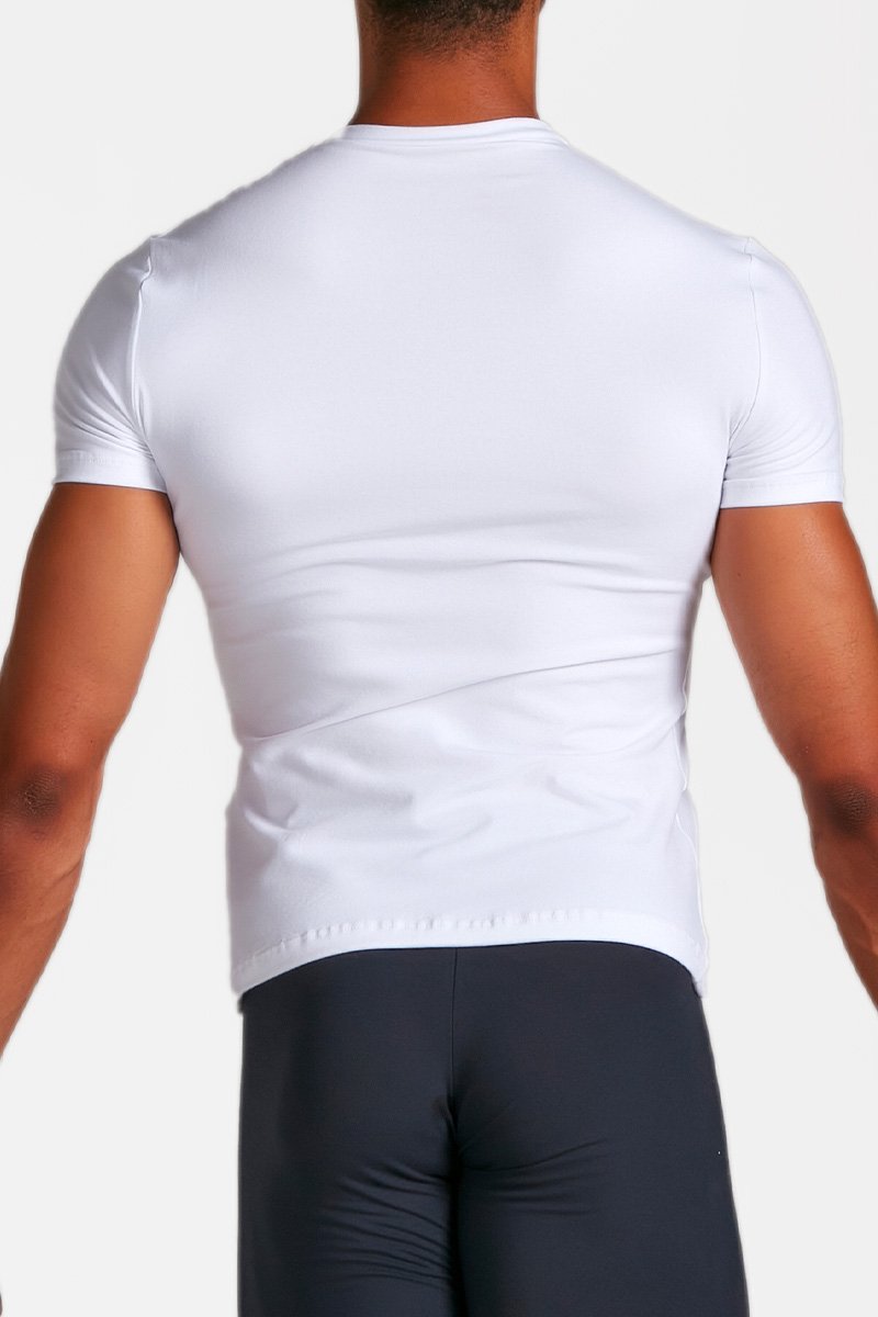 Maglia con Manica Corta e Pistagna da Uomo
