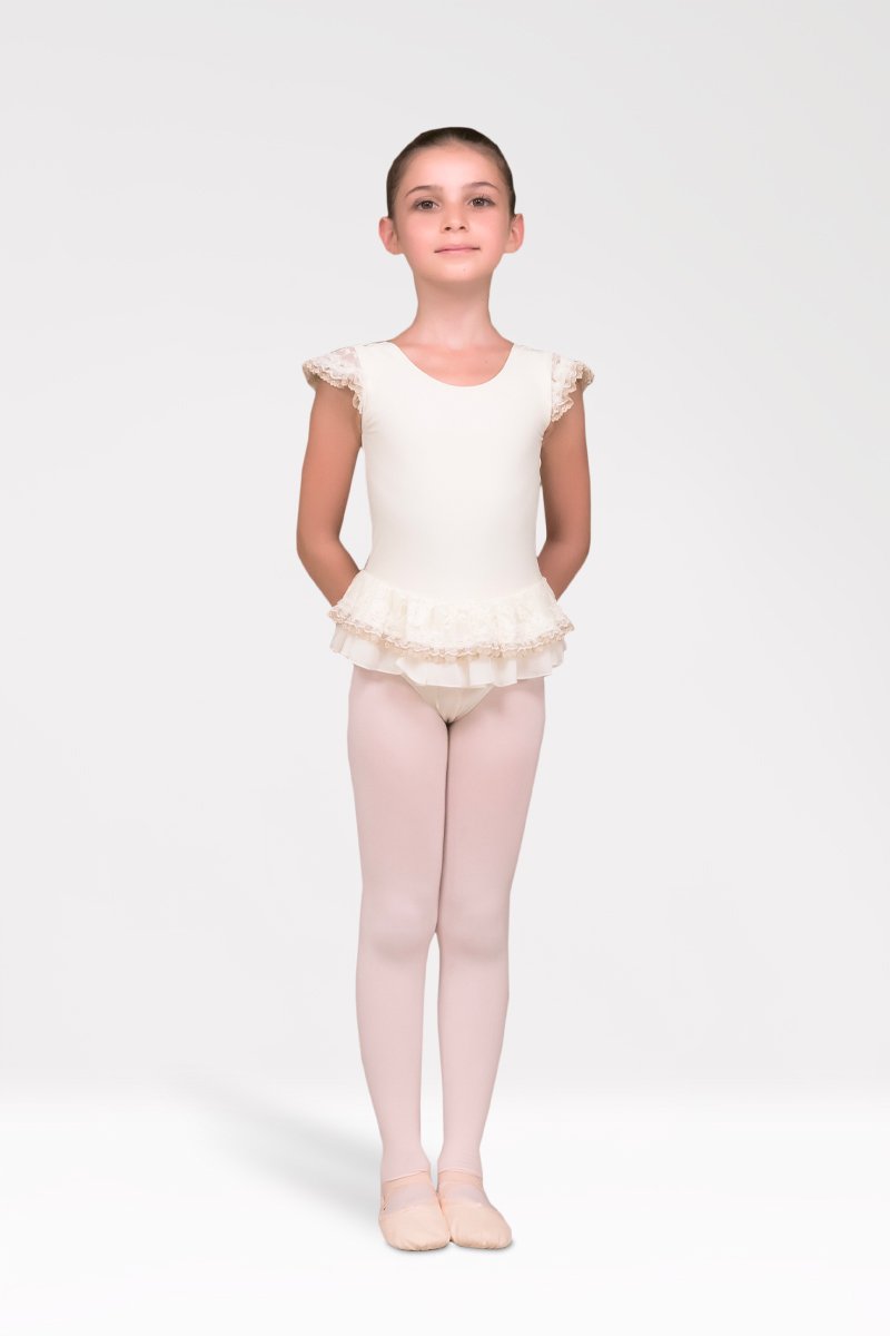 Leotard with Ruffle Skirt