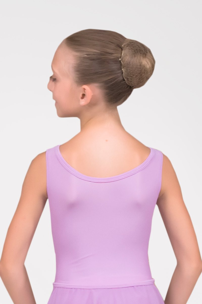 Tank Leotard with Short Skirt and Bow