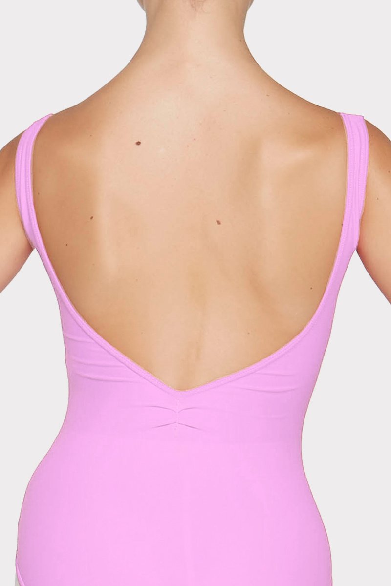 Tank Leotard with V Neckline