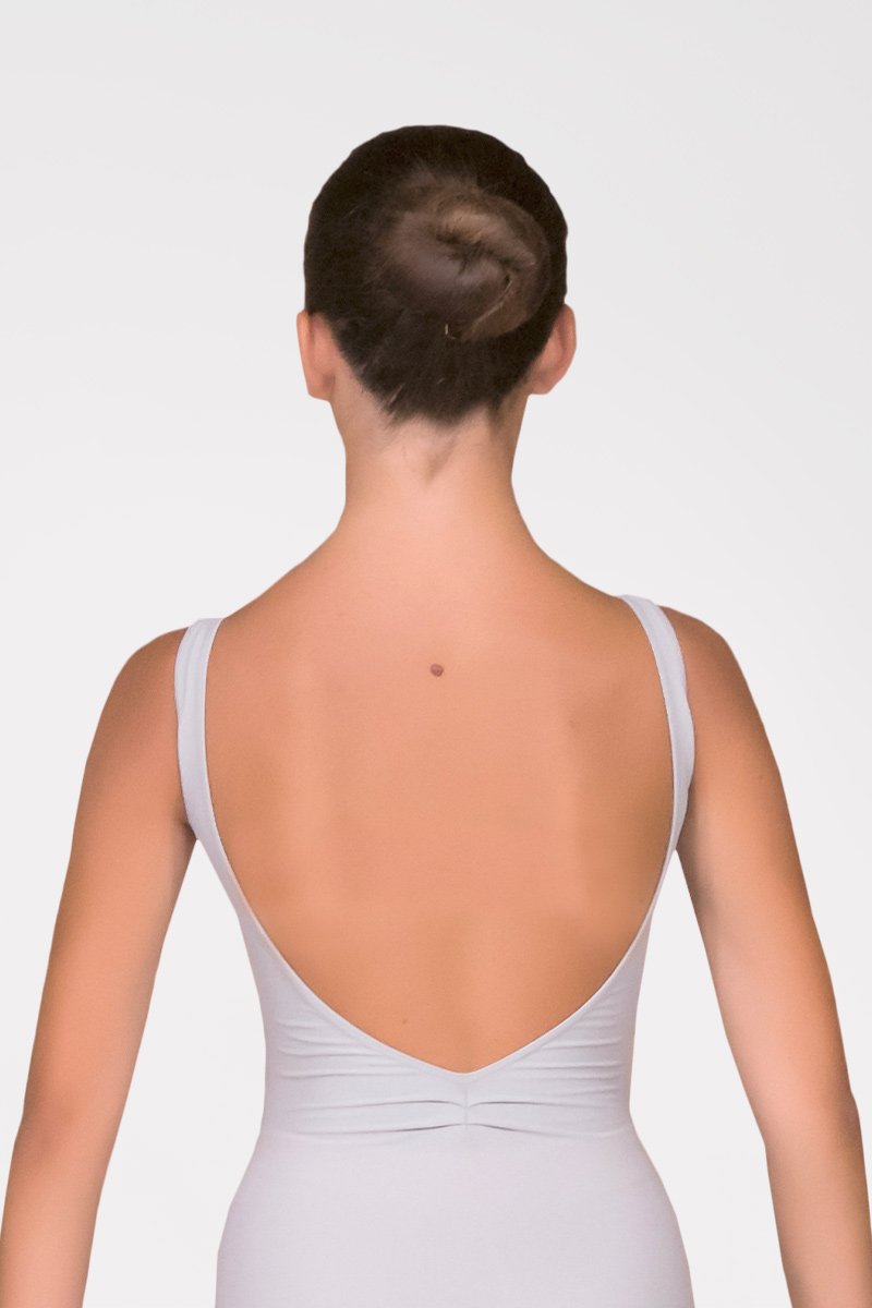 Tank Leotard with V Neckline
