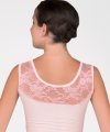Tank Leotard with Lace Inserts