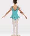 Tank Leotard with Velvet Bands