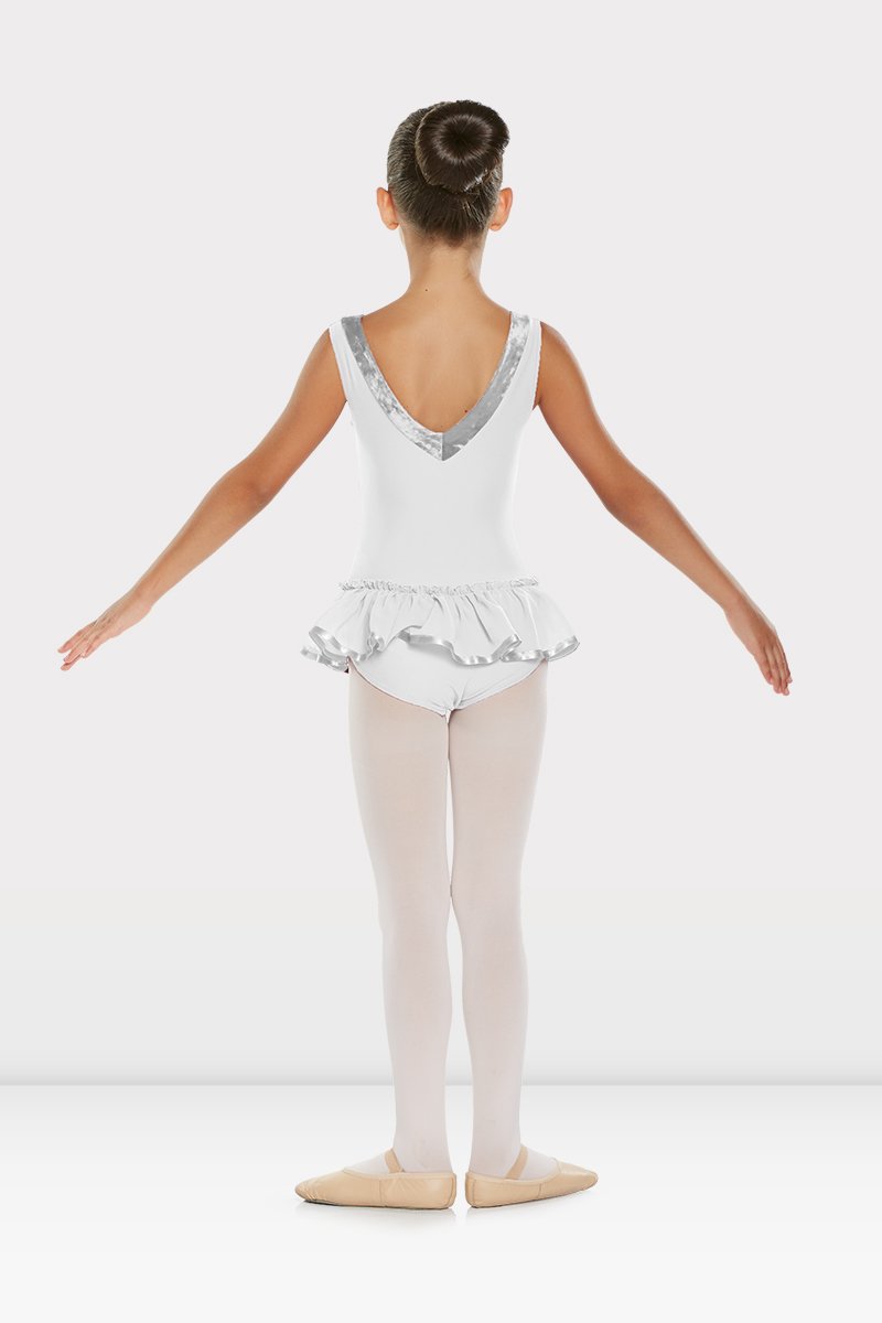 Tank Leotard with Velvet Bands