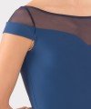Leotard with Back V Neckline