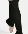 75 cm Black Wool Legwarmers