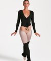75 cm Black Wool Legwarmers
